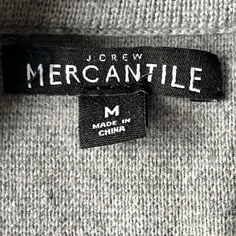 J. Crew Mercantile heather gray knit blazer NWOT size M